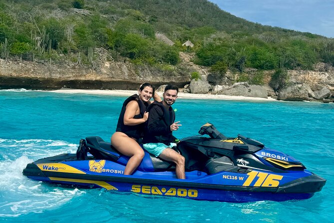 1.5 Hour Curaçao Jetski Tour with Action Video - Playa Forti and Playa Piskado: the turtle stop