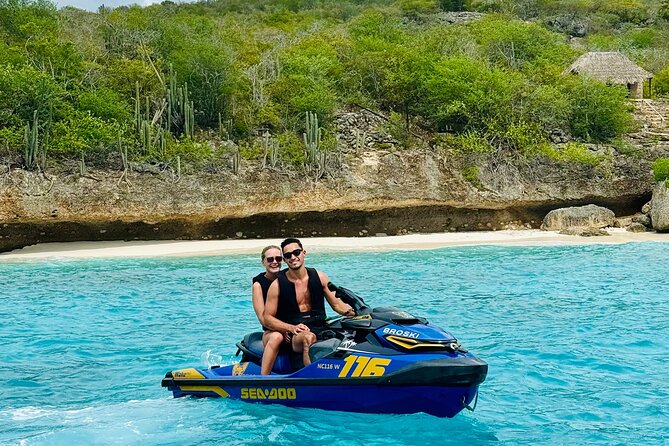 1.5 Hour Curaçao Jetski Tour with Action Video - Playa Kalki and Playa Guepi before the ride back