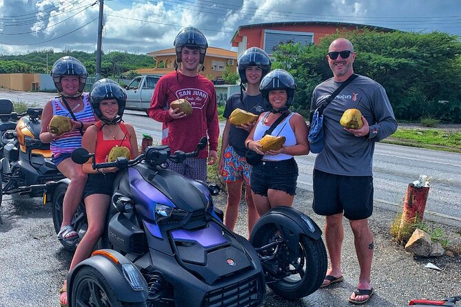 3-Hour ATV Can-Am Adventure Tour in Willemstad, Curaçao - Jan Kok closes the ride with flamingos and salt flats