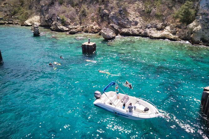 3H or 4H | Private Boat Trip | Swim, Board or Snorkel - A Private Way to See Curaçao From the Water