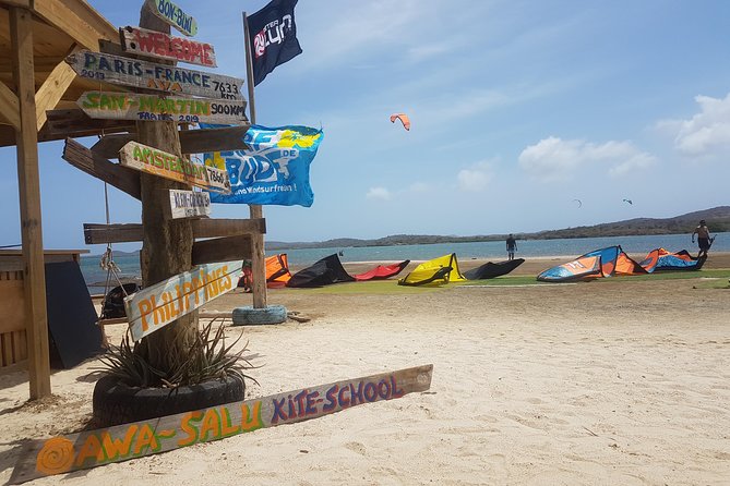 A little Taste of Kiteboarding - Why St. Joris Bay works for a first lesson