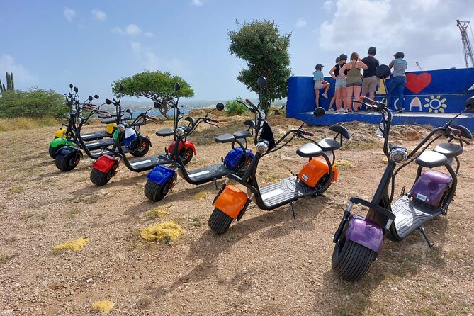 Adventurous eScooter Tour Activities in Curacao - Caracas Bay brings you closer to local beach life