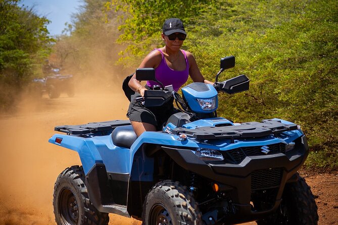 Curaçao ATV Westpoint beach hopping & off-road adventure - Watamula Hole turns the coast into a natural show