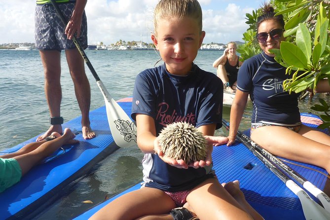 Guided paddleboarding (SUP) mangrove ECO tour for beginners - The opening lesson gets you moving quickly