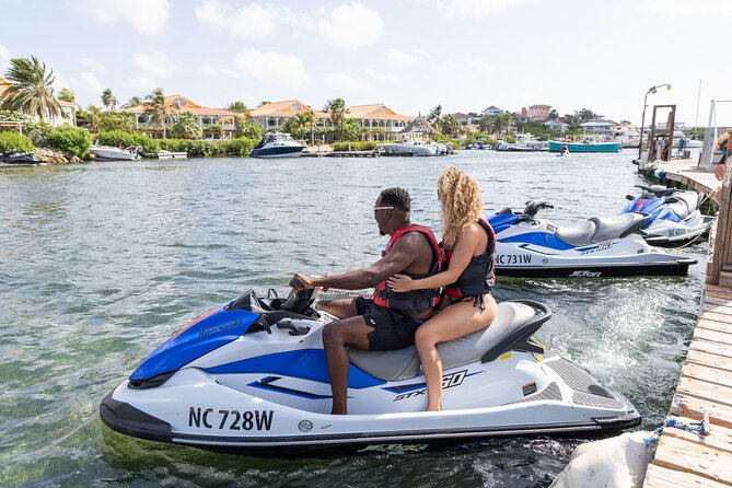 Jet Ski Adventure Spanish Water - The Santa Barbara Pier pause