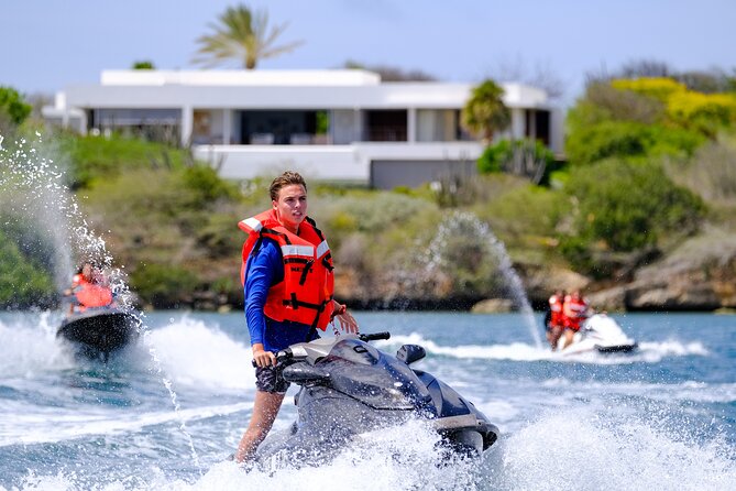 Jet Ski Adventure Tour Curacao - A fast route from Caracas Bay to Spanish Water