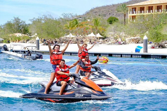 Jet Ski Adventure Tour Curacao - Adding snorkeling near the end
