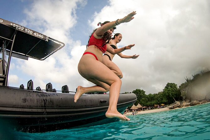 Swim with Turtles at Turtle Bay, Curacao: Boat, Blue Room Cave - Daaibooi Beach and the Third Stop