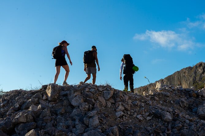 Tafelberg Hiking Experience - Limestone formations and Curacao’s dry plant life