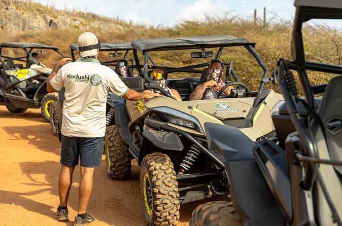 UTV Buggy and Snorkeling Tour in Willemstad Curacao - Kokomo Beach for a 25-minute swim
